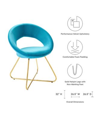 Nouvelle Performance Velvet Dining Chair, Set of 2