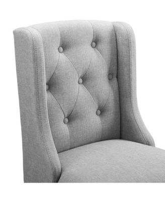  Baronet Upholstered Fabric Counter Bar Stool, Set of 2