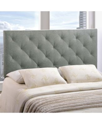 Theodore Upholstered Fabric Headboard, Queen