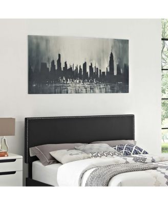 Phoebe Upholstered Vinyl Headboard, King