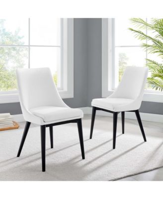 Viscount Fabric Dining Side Chair, Set of 2