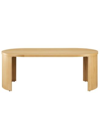Aspect Oval Wood Coffee Table