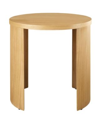 Aspect Round Wood End Table