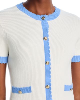 Bennet Rib Knit Short Sleeve Top