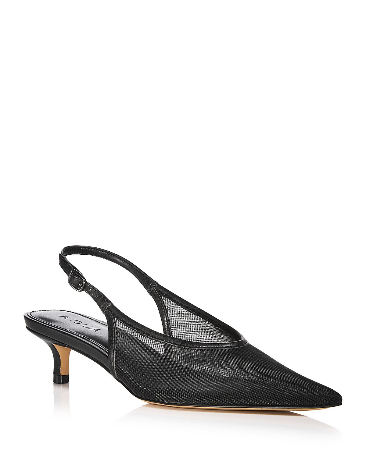 Aqua Women's Kitie Mesh Slingback Pumps - Exclusive