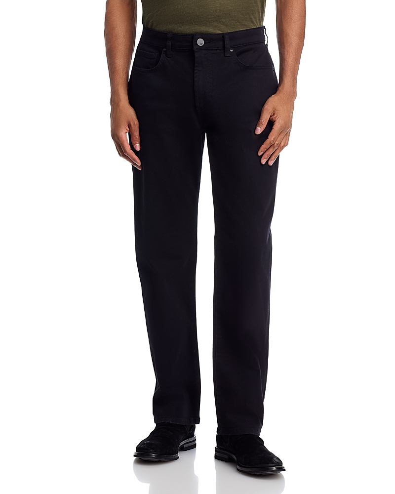 MONFRERE Caine Straight Fit Jeans in Noir