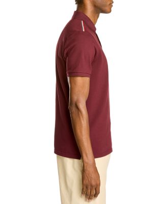Short Sleeve Stripe Polo Shirt