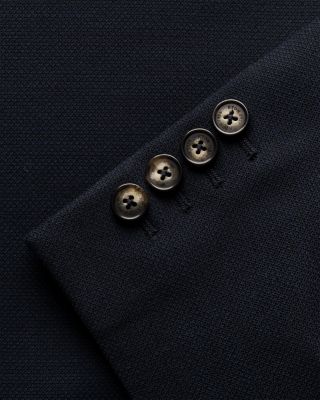 Soft Wool Knit Suit Jacket