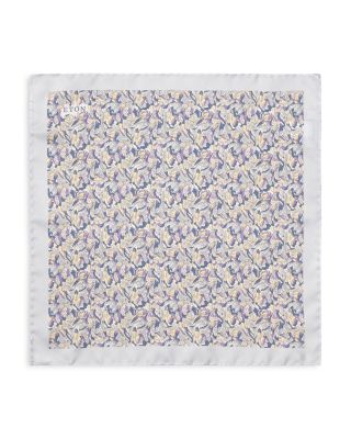 Paisley Tucano Silk Twill Pocket Square