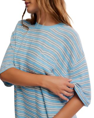 All Love Stripe Pocket Tee