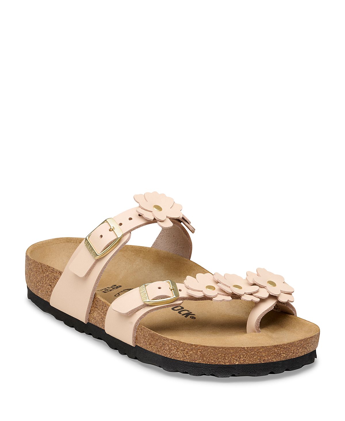 Birkenstock Women's Mayari Flowers Leather Sandals