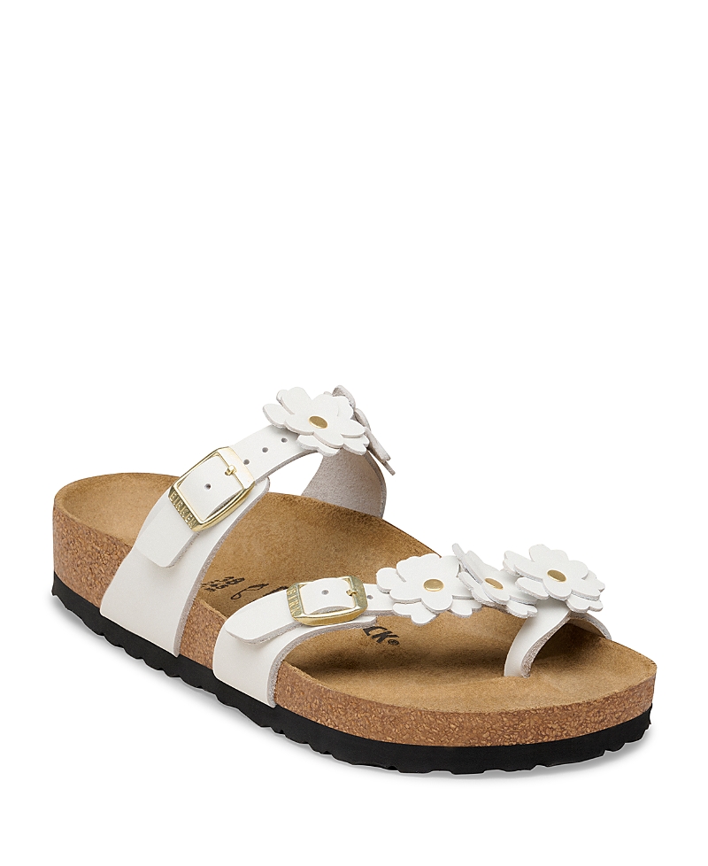 Birkenstock Women's Mayari Flowers Leather Sandals