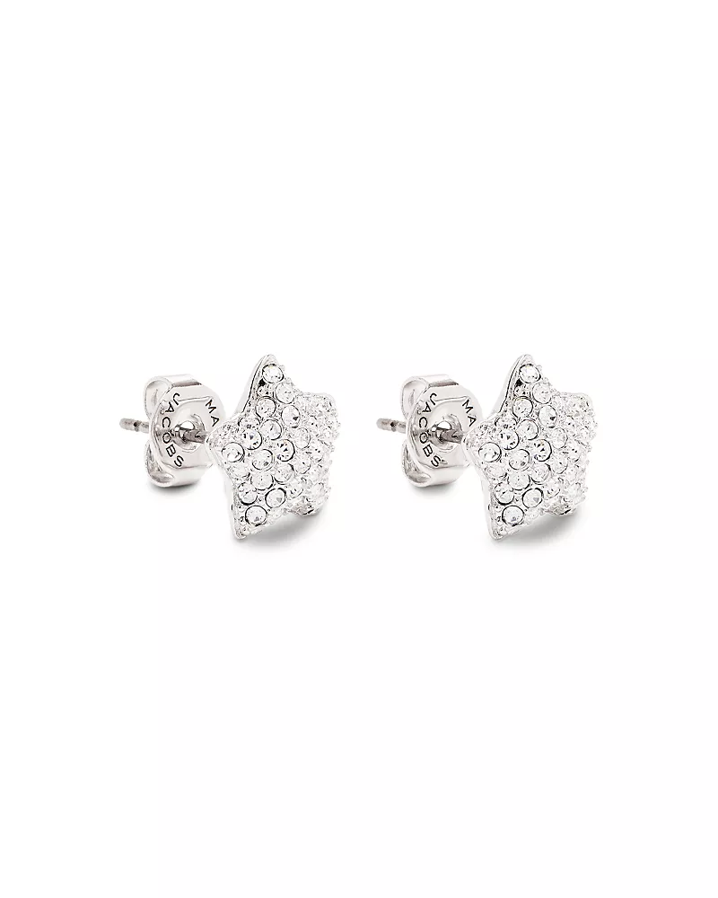 Marc Jacobs The Star Pave Stud Earrings