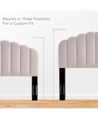 Modway Veronique Performance Velvet Headboard, Full/Queen