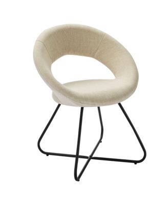  Nouvelle Upholstered Fabric Dining Chair, Set of 2