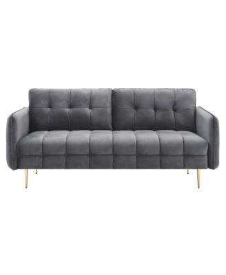  Cameron Tufted Performance Velvet Sofa
