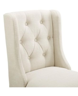  Baronet Upholstered Fabric Counter Bar Stool, Set of 2