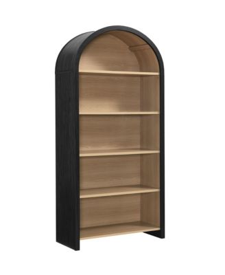  Evie Arched Wide Bookcase Display Cabinet