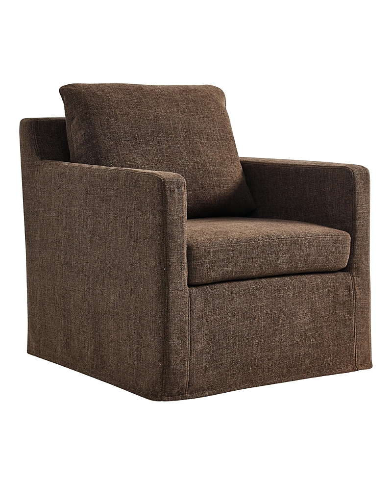 Modway Serene Fabric Slipcovered Swivel Armchair