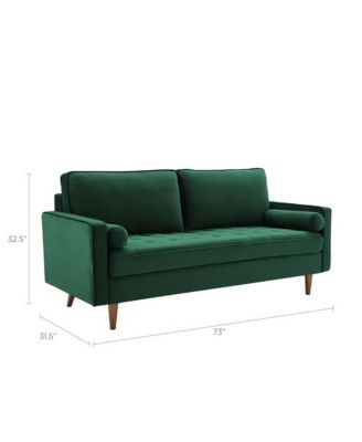  Valour Performance Velvet Sofa