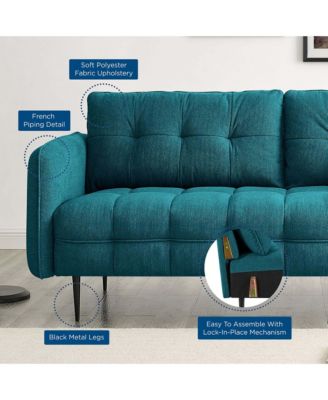  Cameron Tufted Fabric Sofa