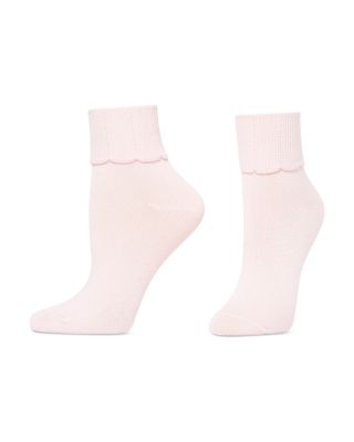 Tulip Border Anklet Socks