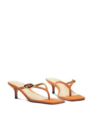 Women's Miriam Nubuck Leather Thong Sandals