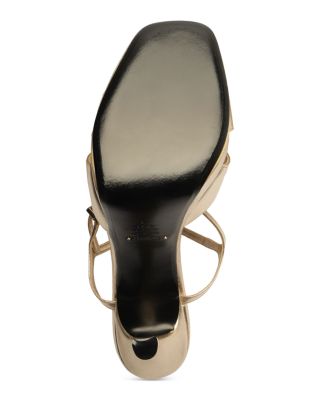 Women's Maxine Metallic Leather Platform Sandals