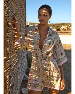 Como Linen Shirt Dress