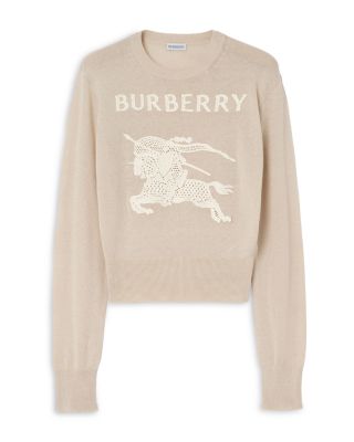 Equestrian Knight Design Cotton Wool Sweater