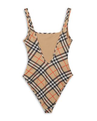 Sabina Check Swimsuit