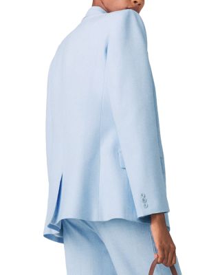 Vigalue Double Breasted Suit Jacket