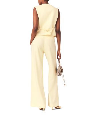 Pilellow Wide Leg Pants