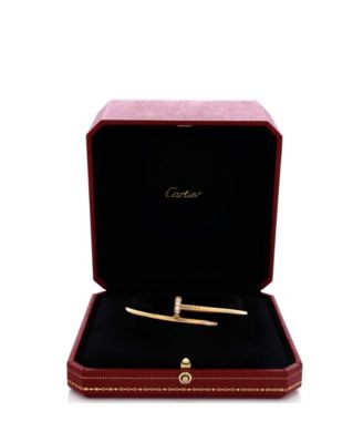 Classic Juste un Clou Bracelet 18K Gold with Diamonds