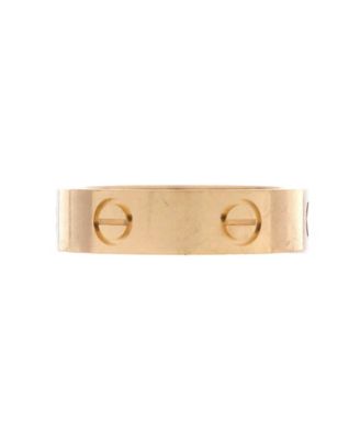  Love Band Ring 18K Gold