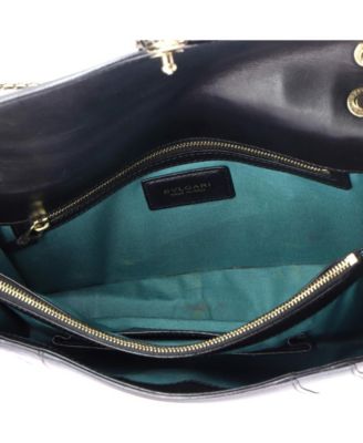  Medium Serpenti Forever Square Shoulder Bag Leather