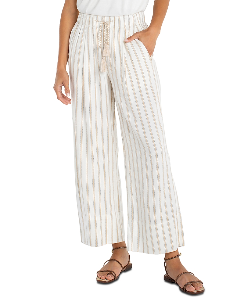Liverpool Los Angeles Pull On Wide Leg Crop Trousers