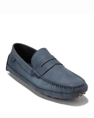Men's Davies Grand Penny Leather Driving Loafers