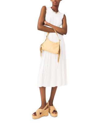 Rishell Gold Jewelry Knit Midi Dress