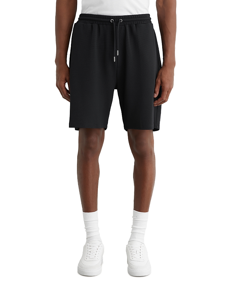 Reiss Textured 7 Drawstring Shorts