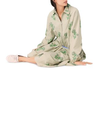 Embroidered Technical Bomber Jacket