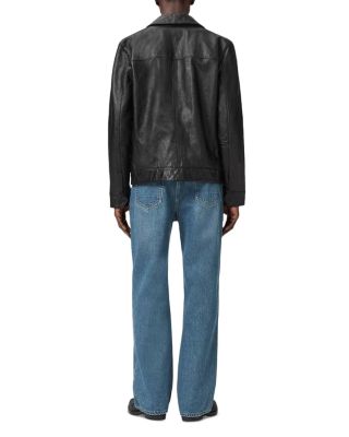 Lenny Wide Fit Jeans in Destroy Mid Indigo