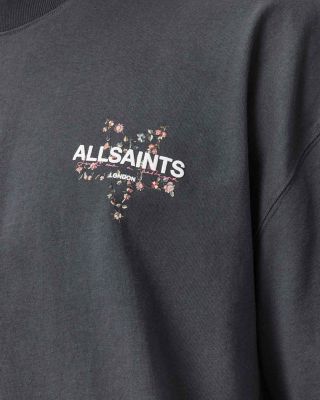 Floral Pentacle Logo T-Shirt