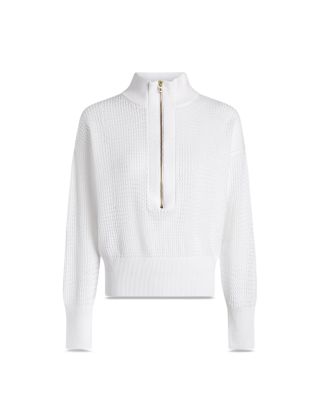 Aurora Half Zip Knit Sweater