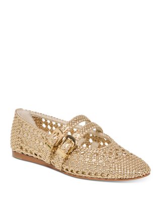 Women's Baylee Woven Leather Flats