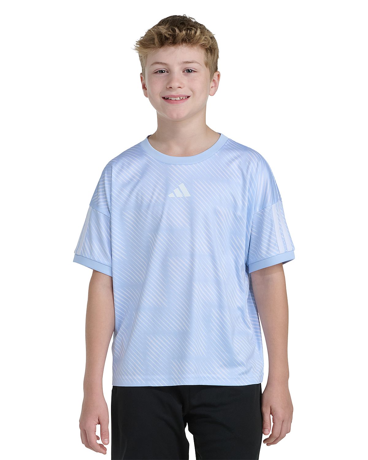 Adidas Boys' Short Sleeved Printed World Soccer Top - Big Kid