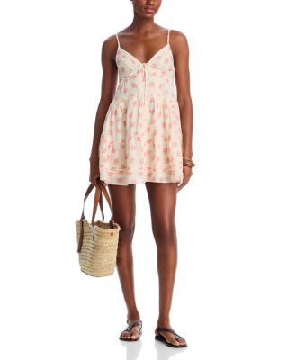 Queens Floral Mini Dress - Exclusive