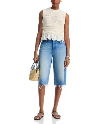 Pointelle Eyelet Tank - Exclusive