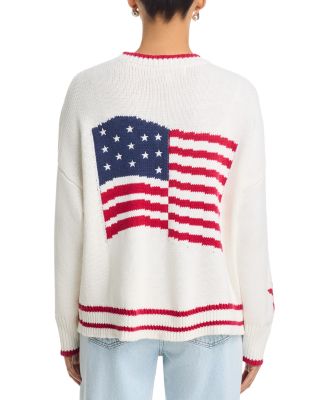 American Flag Knit Cardigan