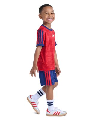 Boys' Short Sleeved Printed Tee & Shorts Set - Little Kid